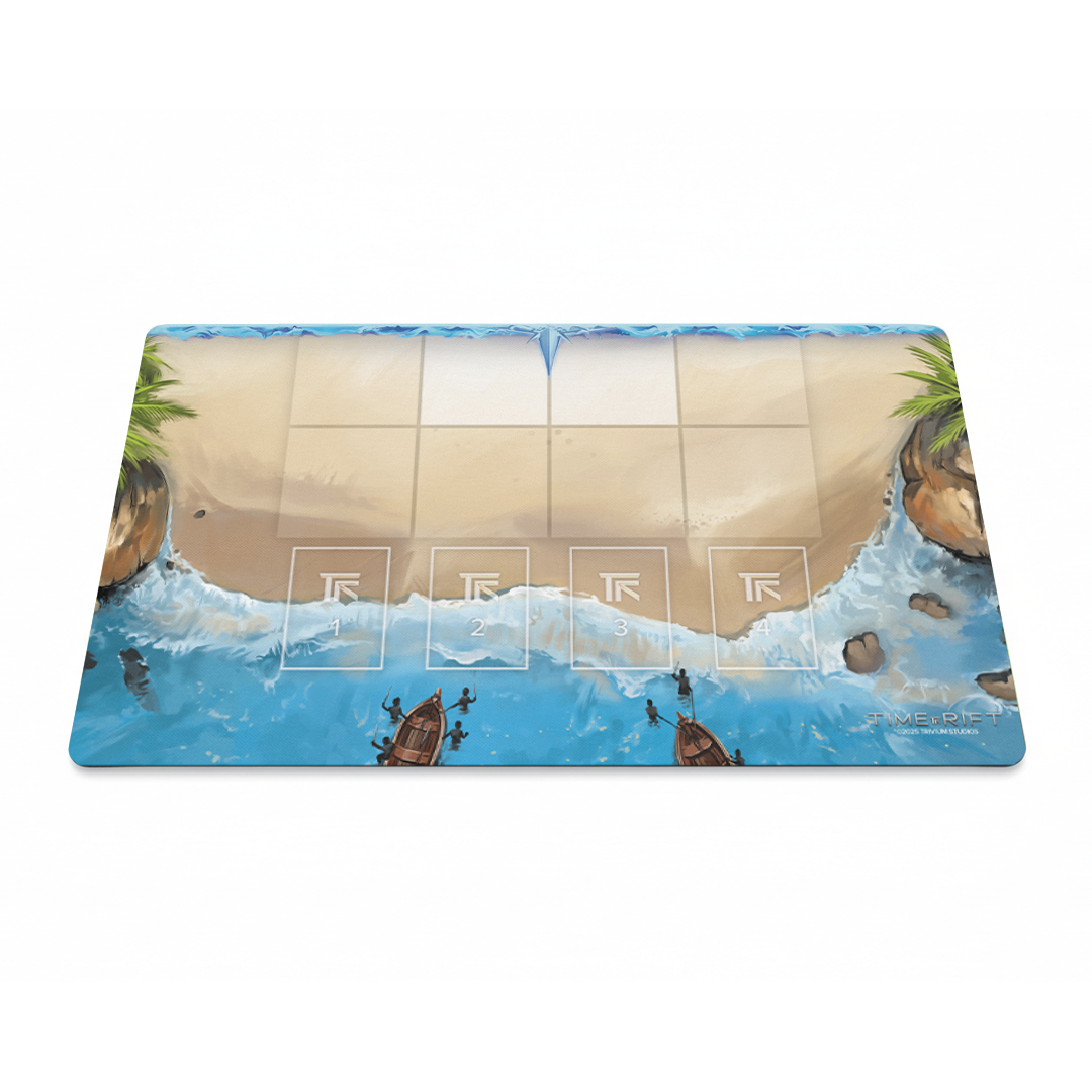 1-Player Deluxe Playmat: Coast (Water) Time Rift
