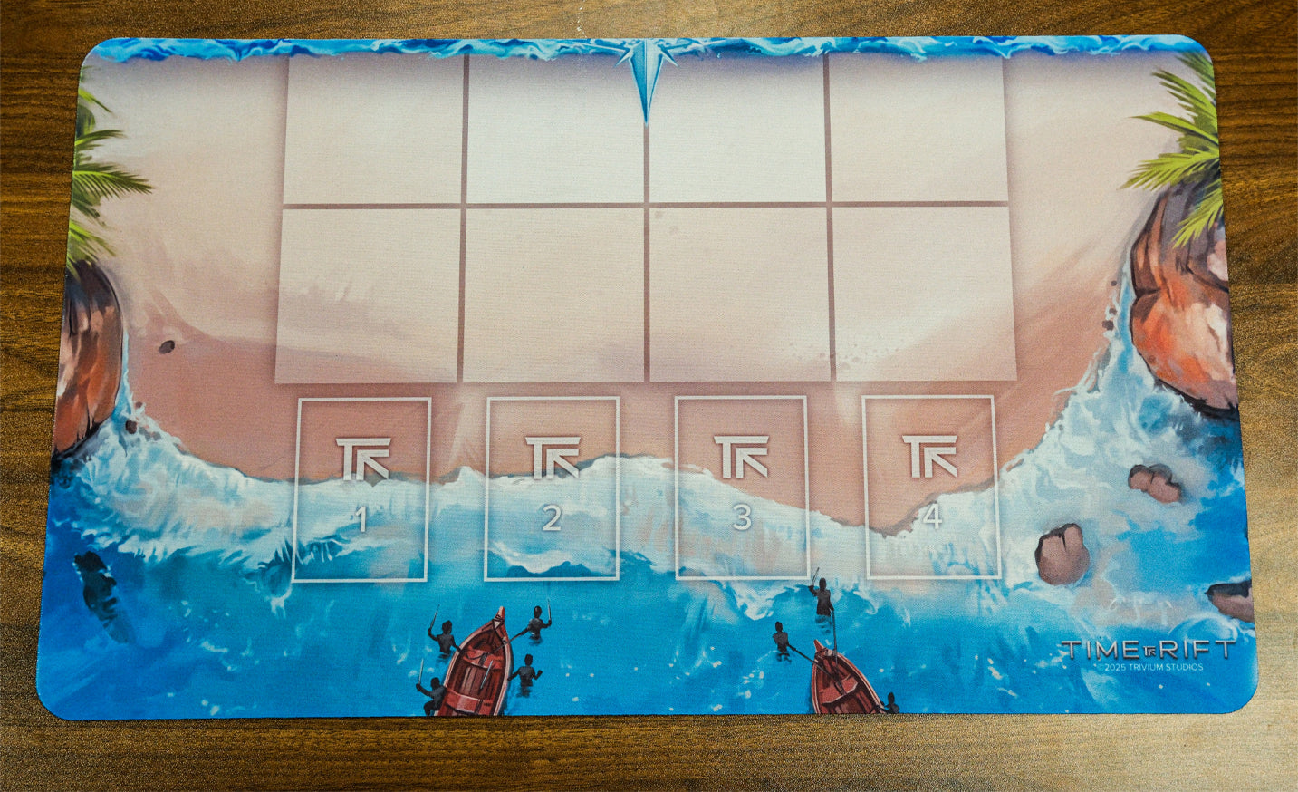 1-Player Deluxe Playmat: Coast (Water) Time Rift