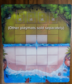 1-Player Deluxe Playmat: Coast (Water) Time Rift